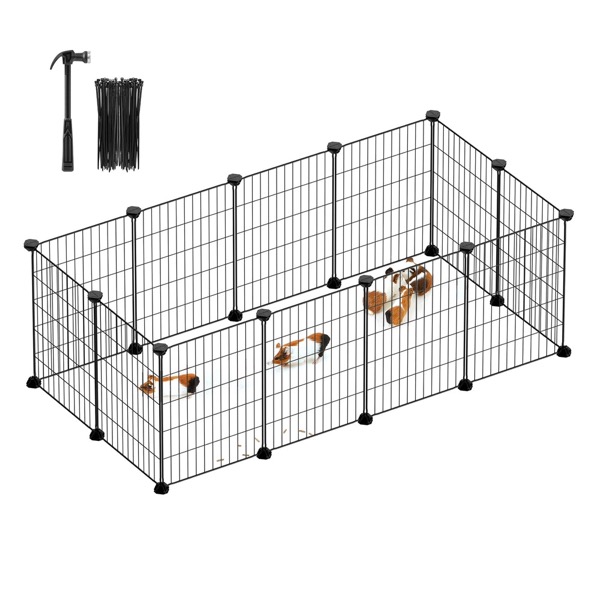 Songmics corral modular 143 x 73 x 46 cm
